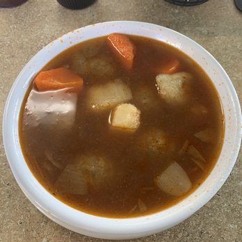 Los Panchos - Delicious and flavorful Albondigas soup. - Mexican Near Me - Exeter, California Los Panchos - Delicious and flavorful Albondigas soup. - Mexican Near Me - Exeter, California