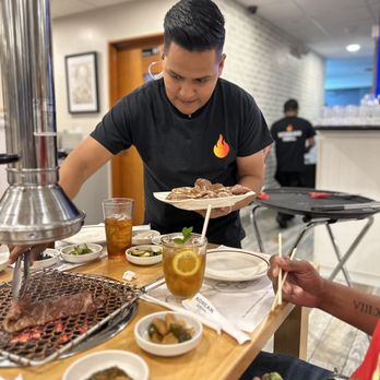 Korean Grill - Our personal chef preparing our food l - Korean Near Me - East Northport, New York Korean Grill - Our personal chef preparing our food l - Korean Near Me - East Northport, New York
