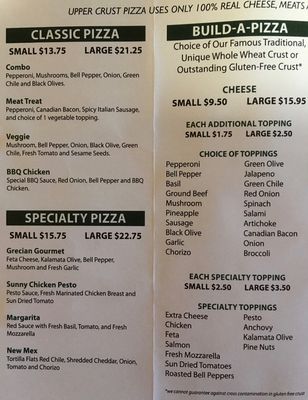 Menu photo 4 Upper Crust Pizza - Eldorado Santa Fe, NM Menu photo 4 Upper Crust Pizza - Eldorado Santa Fe, NM