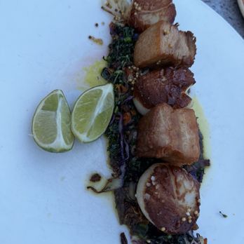 SaltRock Southwest Kitchen - Scallops and Pork belly - New American Near Me - Sedona, Arizona