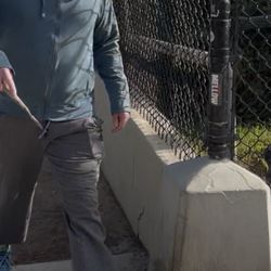 Los Angeles Police Department - Northeast Station - Holding a shank at the reservoir