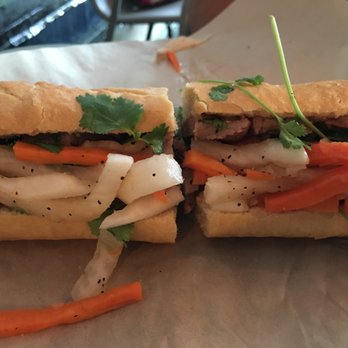 East Borough - grilled pork banh mi - Vietnamese Near Me - Costa Mesa, California