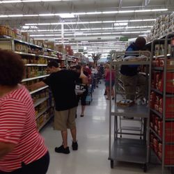 Walmart Supercenter - The animals are out.....