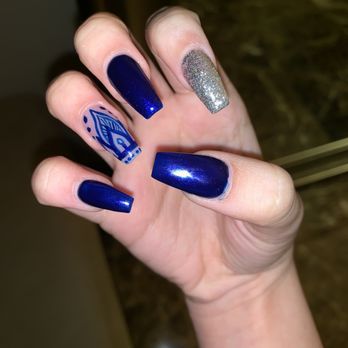 Galaxy Nails - Beautiful acrylics done by Armando - Nail Salons Near Me - Miami, Florida