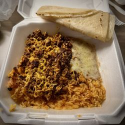 Rodolfos Mexican Grill - Chorizo Plate - LEGIT good chorizo!