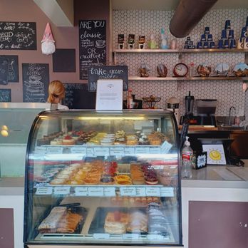 Cafe Bonaparte - Pastry display - French Near Me - Hermosa Beach, California