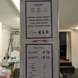 Wash Place - Prices