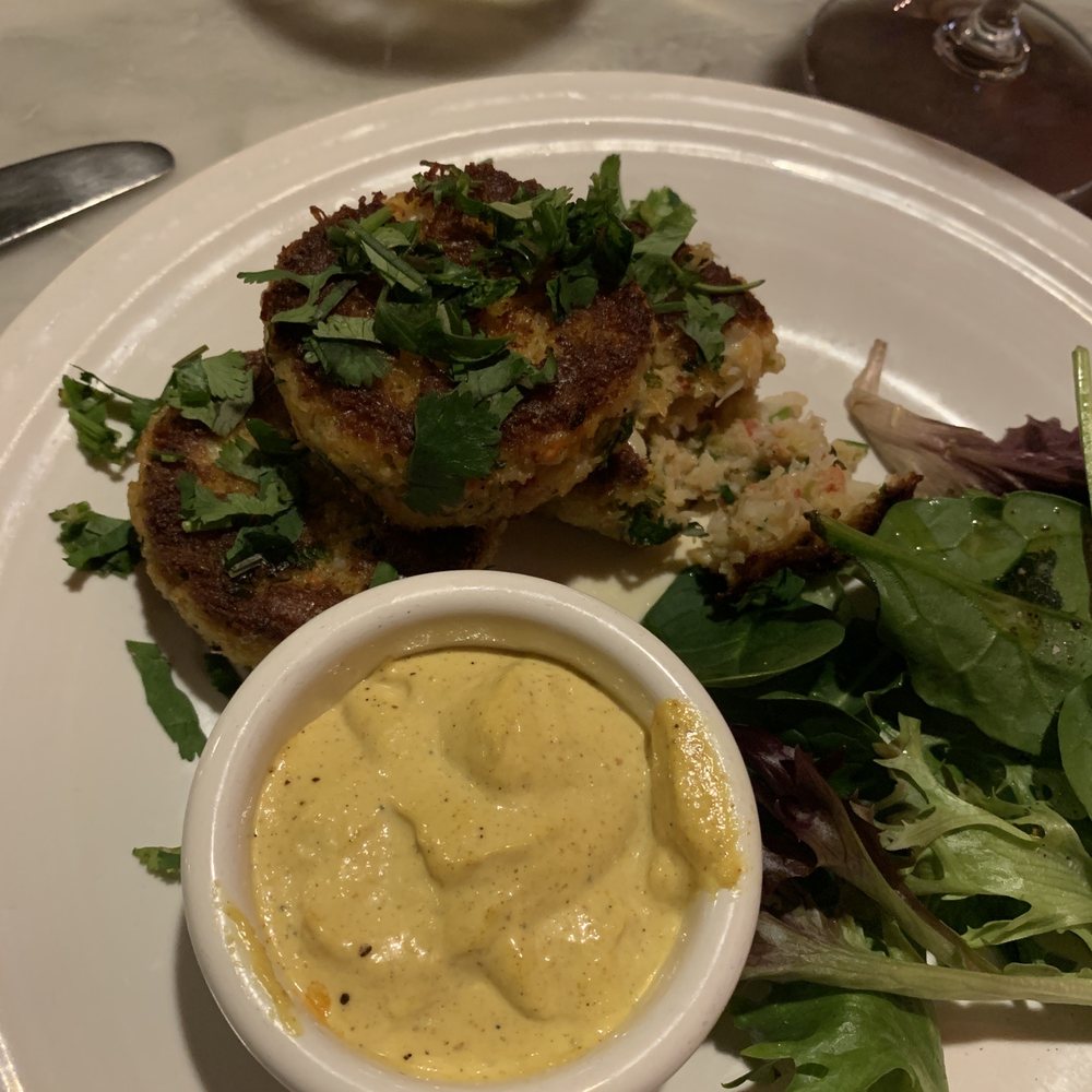 Mizuna - Crab cakes - New American Near Me - Spokane, Washington Mizuna - Crab cakes - New American Near Me - Spokane, Washington