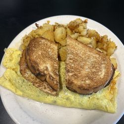 Hot wiener omelette