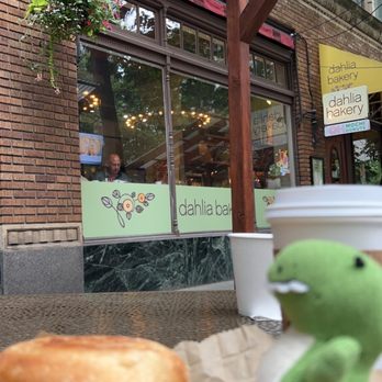 Dahlia Bakery - Ham and cheese breakfast sandwich - so delicious! - Bakeries Near Me - Seattle, Washington Dahlia Bakery - Ham and cheese breakfast sandwich - so delicious! - Bakeries Near Me - Seattle, Washington