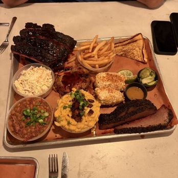 Apocalypse BBQ - Ribs, Pulled Pork, Brisket + BBQ Sauce; Pickles, Texas Toast, Fries, Flash-fried Corn Elote, Cole Slaw, Baked Beans, Loaded Mac & Cheese - Food Trucks Near Me - Miami, Florida Apocalypse BBQ - Ribs, Pulled Pork, Brisket + BBQ Sauce; Pickles, Texas Toast, Fries, Flash-fried Corn Elote, Cole Slaw, Baked Beans, Loaded Mac & Cheese - Food Trucks Near Me - Miami, Florida