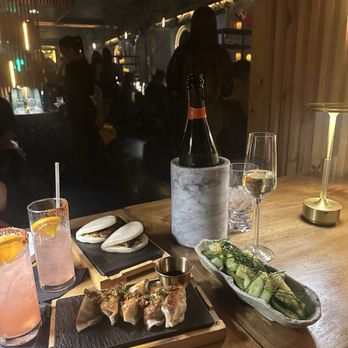Truth - Cucumber Salad , Pork Gyozas Bao Bun Char Xui Pork - Asian Fusion Near Me - Astoria, New York