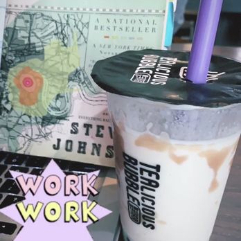 Tealicious Bubble - Taro Bubble with Milk - Bubble Tea Near Me - Evanston, Illinois