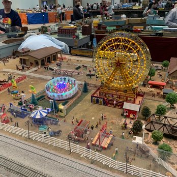 Plano Event Center - It's amazing how involved the train sets can get! - Venues & Event Spaces Near Me - Plano, Texas