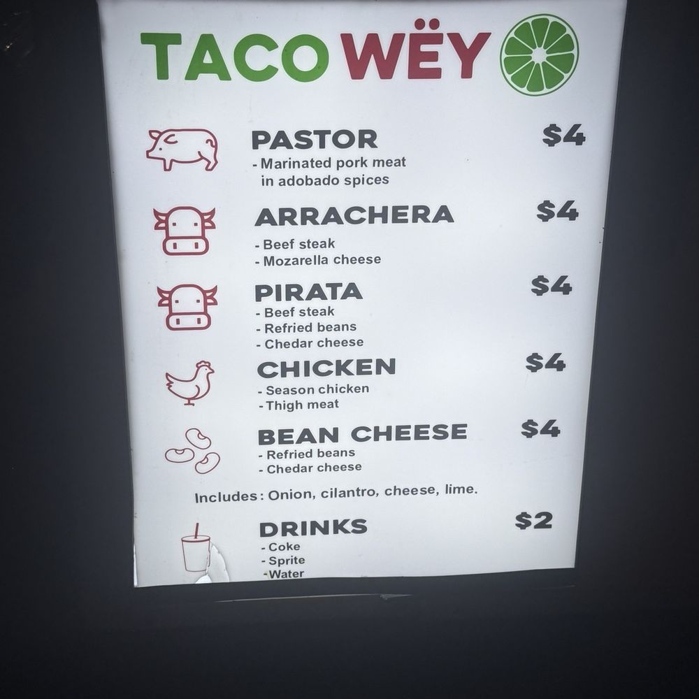 taco wey - Food Trucks Near Me - Austin, Texas taco wey - Food Trucks Near Me - Austin, Texas