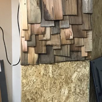 Big Daddy's BBQ Catering - a wall made of wood planks - Barbeque Near Me - DeSoto, Texas