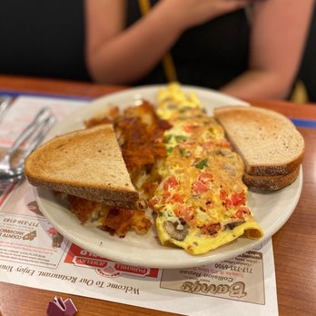 Park Place Diner - Western Omelet with rye bread - Diners Near Me - Denver, Pennsylvania Park Place Diner - Western Omelet with rye bread - Diners Near Me - Denver, Pennsylvania