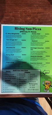 Rising Sun Pizza by null