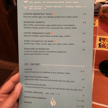 El Coyote - Brunch 11-2pm weekends only - New Mexican Cuisine Near Me - Oklahoma City, Oklahoma
