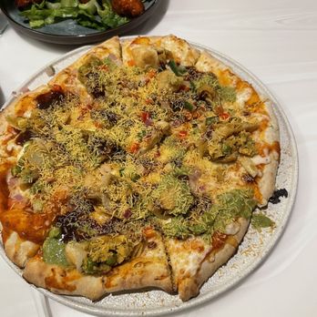Clove & Cardamom - Chat samosa pizza - Indian Near Me - Columbia, Maryland Clove & Cardamom - Chat samosa pizza - Indian Near Me - Columbia, Maryland