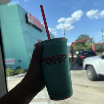 P Terry's Burger Stand - Root Beer Shake - Burgers Near Me - Austin, Texas P Terry's Burger Stand - Root Beer Shake - Burgers Near Me - Austin, Texas
