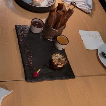 Capa - House made churros with dipping sauces - Spanish Near Me - Lake Buena Vista, Florida