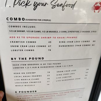 Kickin Kajun - Menu - Cajun/Creole Near Me - Honolulu, Hawaii