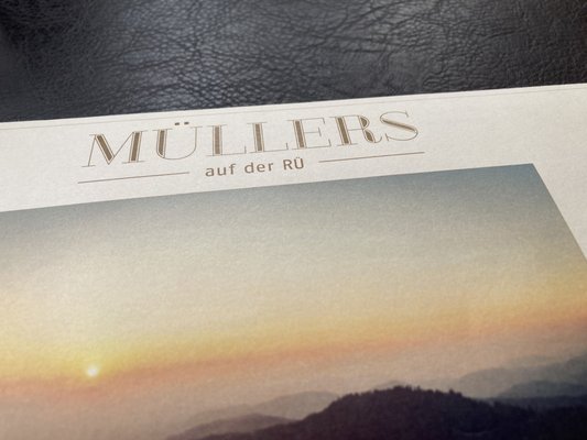 MÜLLERS auf der RÜ by Nelson Müller by null