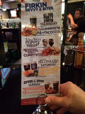 Menu photo 7 The Owl: A Firkin Pub Markham, ON Menu photo 7 The Owl: A Firkin Pub Markham, ON