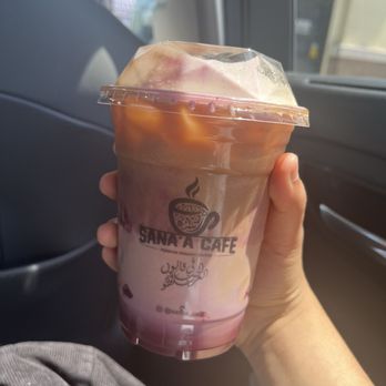Sana'a Cafe - rose latte - Cafes Near Me - Hayward, California Sana'a Cafe - rose latte - Cafes Near Me - Hayward, California
