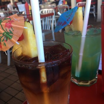 Cool Cat Cafe - Signature cocktails Mai Tai and blue hawaiian. - Burgers Near Me - Kihei, Hawaii Cool Cat Cafe - Signature cocktails Mai Tai and blue hawaiian. - Burgers Near Me - Kihei, Hawaii