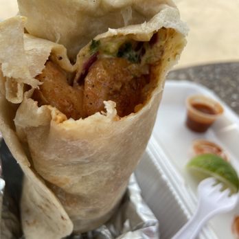 El Mayita - super shrimp burrito - Food Trucks Near Me - Stockton, California