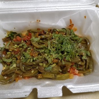 Lindo Michoacan - April 9, 2021 Nopales (Tender Cactus) - Mexican Near Me - Anderson, Indiana