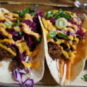 Apponaug Brewing Company - Korean beef tacos - sweet, not very spicy - Brewpubs Near Me - Warwick, Rhode Island