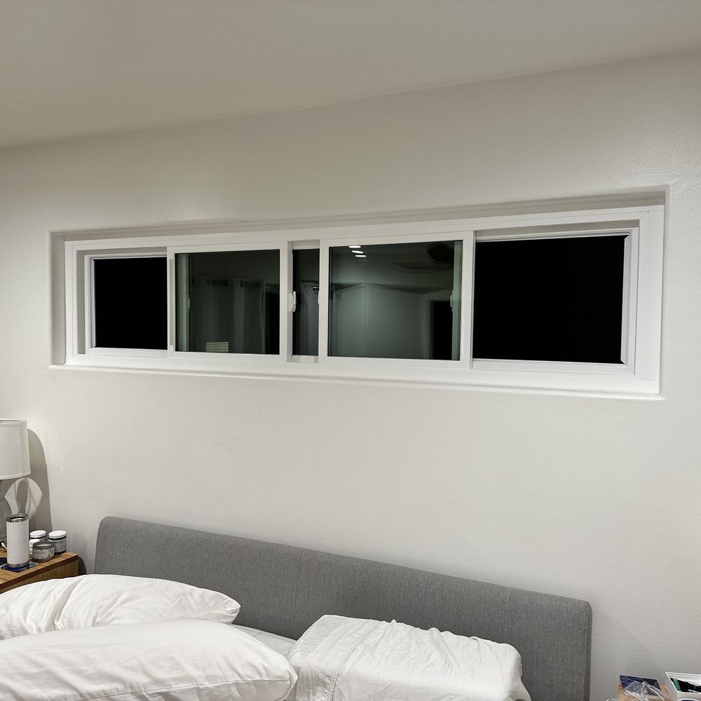 OC Window Experts - Long window in main bedroom - Windows Installation Near Me - Huntington Beach, California