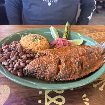 Chapala Mexican Restaurant - Mojarra a la diabla - Mexican Near Me - Morgan Hill, California