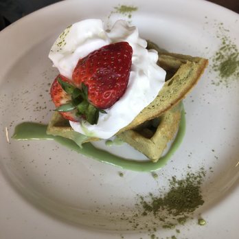Arize Bistro - Matcha Waffle Bites - Breakfast & Brunch Near Me - Long Beach, California Arize Bistro - Matcha Waffle Bites - Breakfast & Brunch Near Me - Long Beach, California