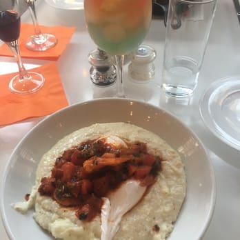 Kafe Leopold - Leopold Grits & Freedom Sangria-- both absolutely delicious - Austrian Near Me - Washington, DC, District of Columbia
