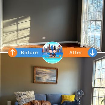 O.A Construction - Office before/after - Painters Near Me - Chicago, Illinois O.A Construction - Office before/after - Painters Near Me - Chicago, Illinois