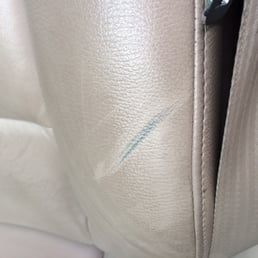 WHAT THE HECK IS THIS?! My leather was conditioned not that long ago... Thanks a lot Schaller!