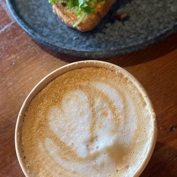 Aroma Craft Coffee - Latte and avocado toast - Coffee Roasteries Near Me - Walnut, California Aroma Craft Coffee - Latte and avocado toast - Coffee Roasteries Near Me - Walnut, California