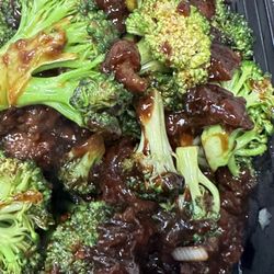 Hunan Garden - Beef with broccoli