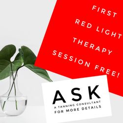 Tiki Tan - We offer red light therapy!