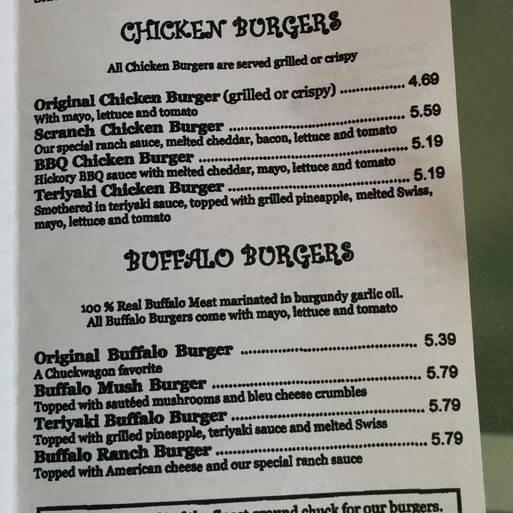 Chuck Wagon Drive-In - Burgers Near Me - Mount Vernon, Washington