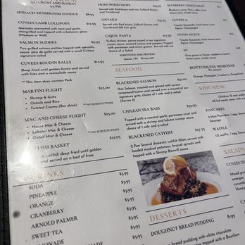 CuVee’s Culinary Creations - Menu - Caterers Near Me - Houston, Texas