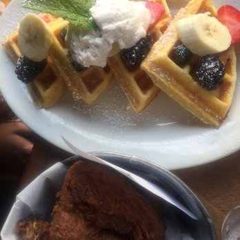 Sweet Science - chicken and waffles - Bars Near Me - Brooklyn, New York Sweet Science - chicken and waffles - Bars Near Me - Brooklyn, New York