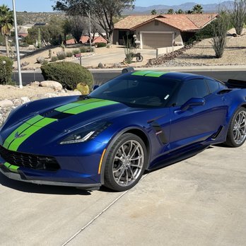 Eagle Wraps & Tint - Front stripes - Vehicle Wraps Near Me - Phoenix, Arizona
