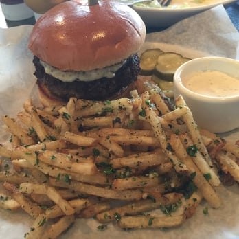 Yard House - Truffle Cheese Burger with Bacon Tomato Jam; Truffle Fries and a side of Garlic Mayo.
BOOM - DELICIOUS - New American Near Me - Lynnfield, Massachusetts Yard House - Truffle Cheese Burger with Bacon Tomato Jam; Truffle Fries and a side of Garlic Mayo.
BOOM - DELICIOUS - New American Near Me - Lynnfield, Massachusetts