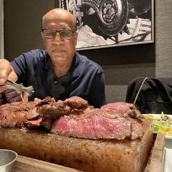 Fogo de Chão - Wagyu ribeye and sirloin on a heated salt block - Brazilian Near Me - Plano, Texas Fogo de Chão - Wagyu ribeye and sirloin on a heated salt block - Brazilian Near Me - Plano, Texas