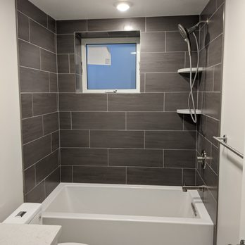 Garza Contractors - After: basement guest bathroom installed - General Contractors Near Me - Silver Spring, Maryland